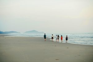 young, sea, friend, outdoors, beach, friends, nature, people